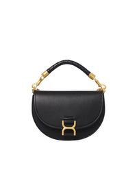 OK PORTE_Black CHAIN FLAP BAG - Black