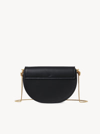 OK PORTE_Black CHAIN FLAP BAG - Black
