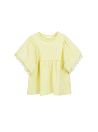 NO PORTE_Pull droit à manches courtes - Light Lime