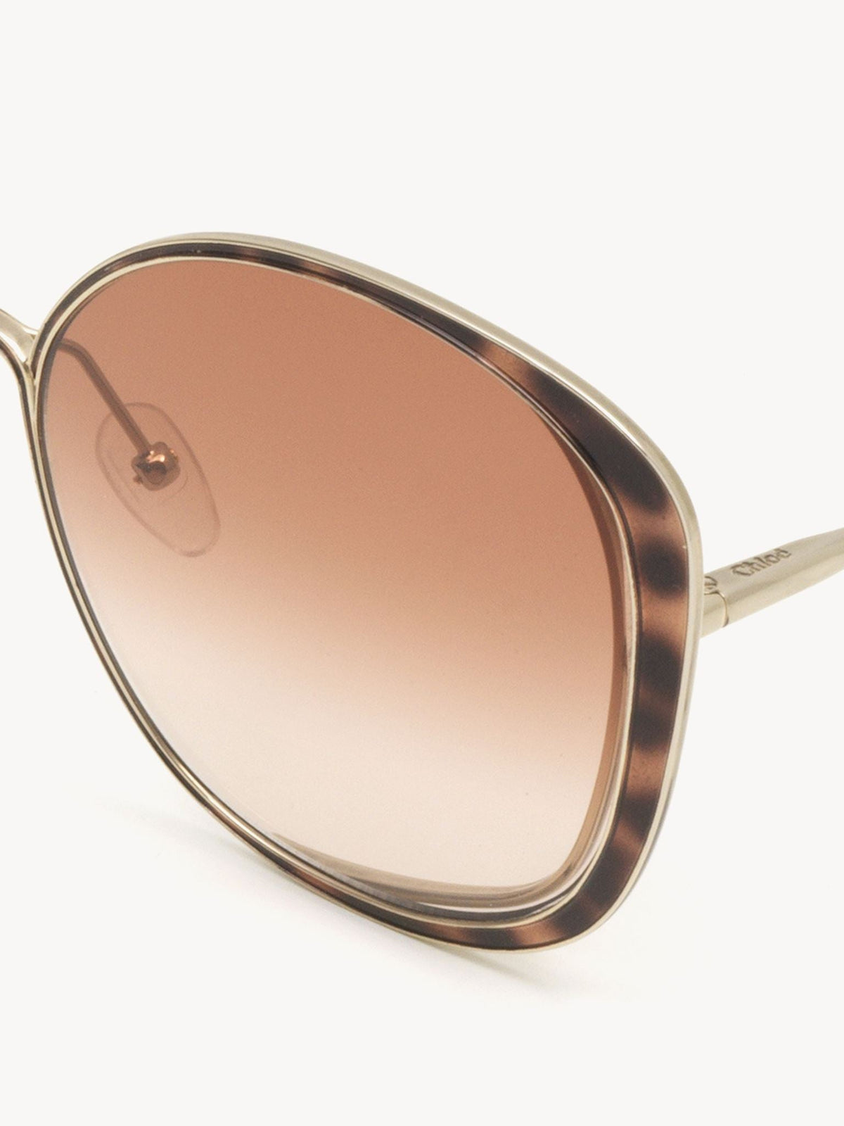 OK PORTE_Lunettes de soleil Hanah Sunglasses - Havana & Peach