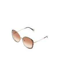 OK PORTE_Lunettes de soleil Hanah Sunglasses - Havana & Peach