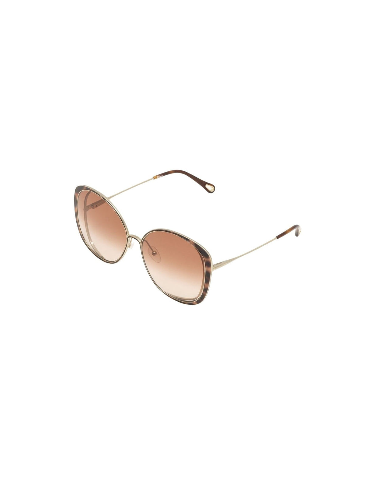 OK PORTE_Lunettes de soleil Hanah Sunglasses - Havana & Peach