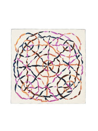 NO PORTE_Iconic Milk CARRE SCARF - Iconic Milk