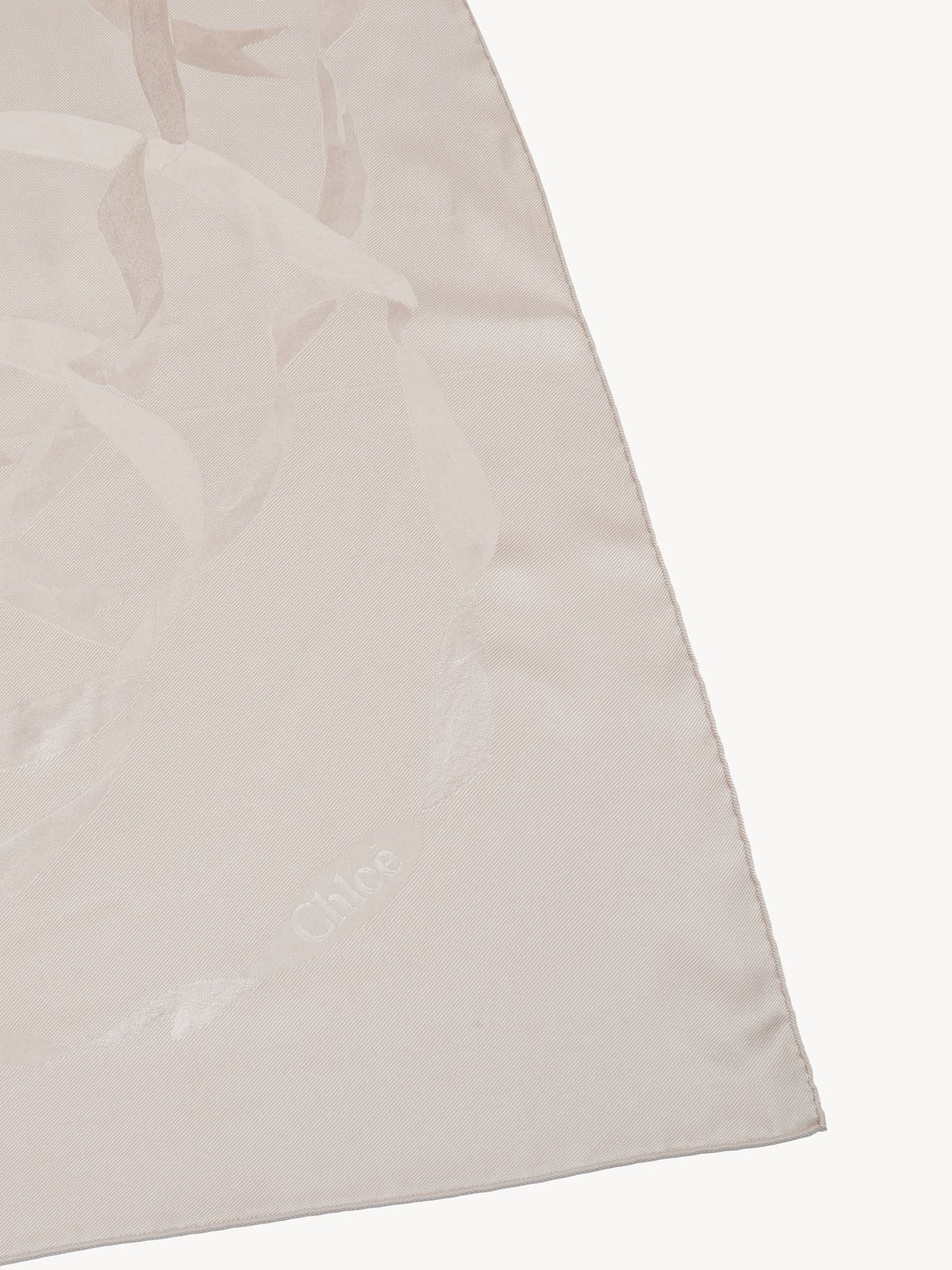 OK PORTE_Foulard en soie - Light Pink