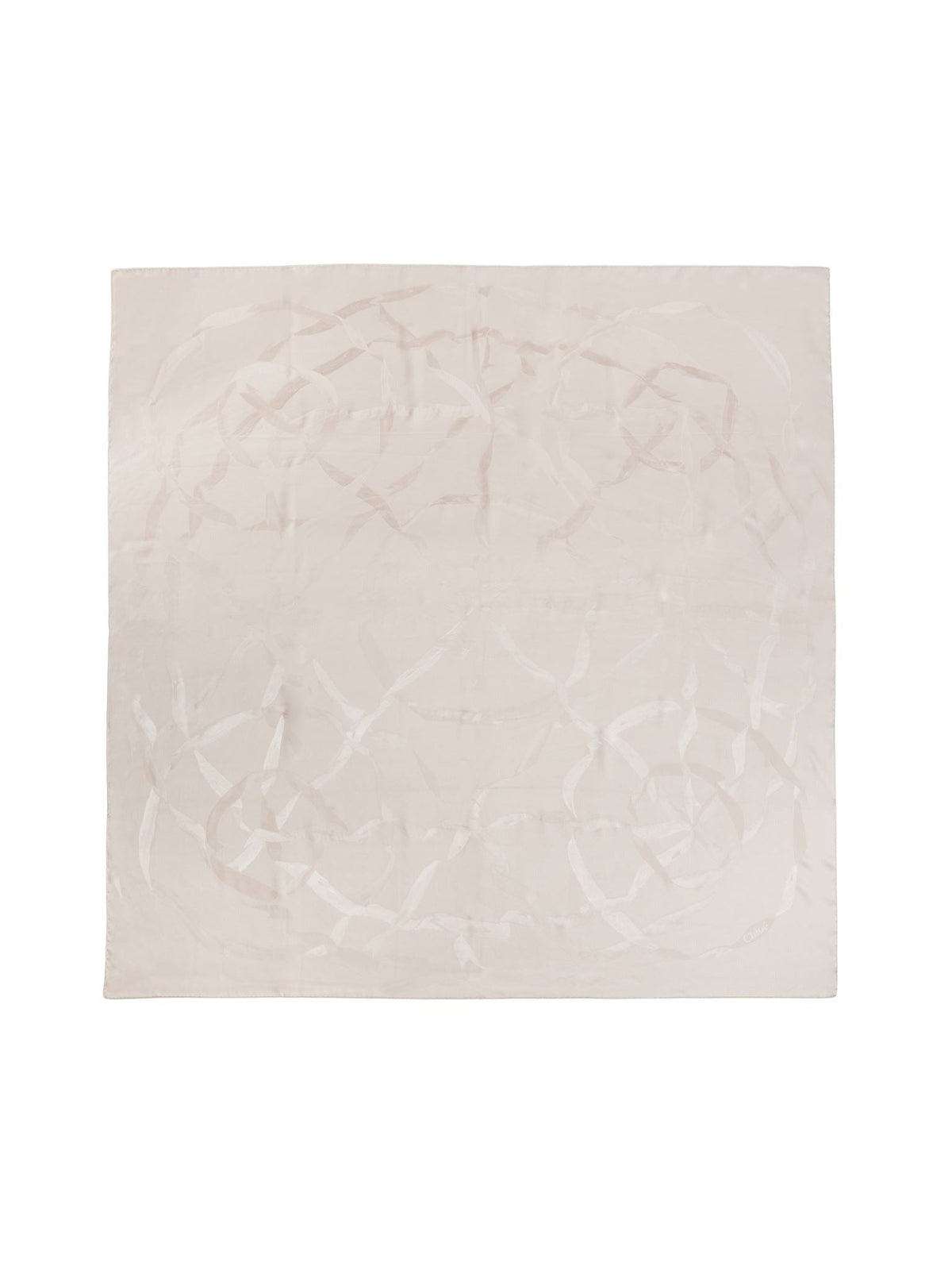 OK PORTE_Foulard en soie - Light Pink