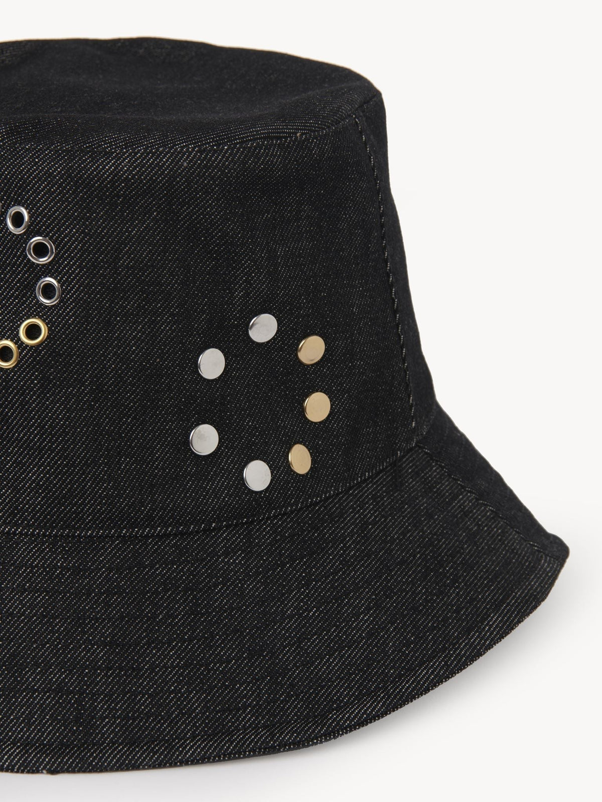 OK PORTE_Chapeau Bob à oeillets - Black