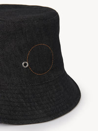 OK PORTE_Chapeau Bob à oeillets - Black