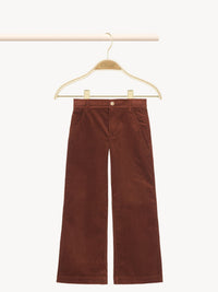 OK PORTE_Pantalon droit - Dark Stone
