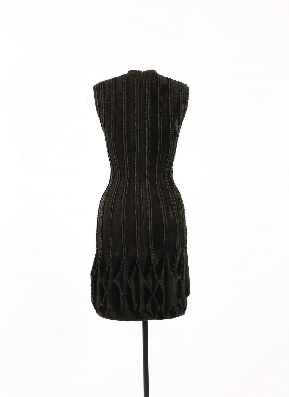 Robe droite sans manches Lampion - Noir