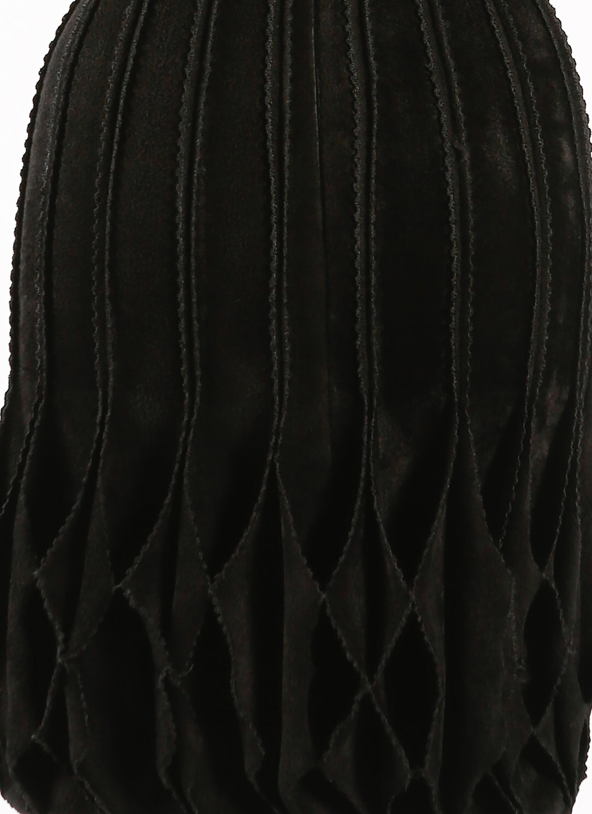 Robe droite sans manches Lampion - Noir
