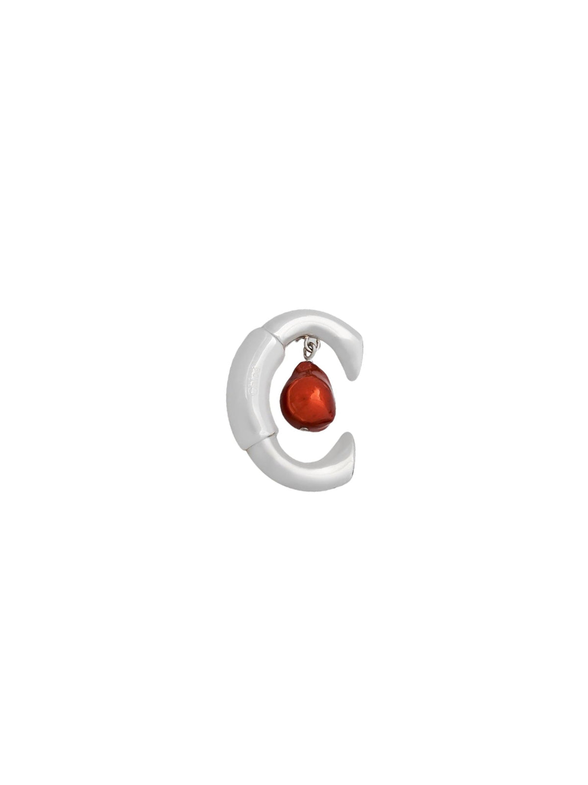 NO PORTE_Mono boucle d'oreille Darcey en cuivre - Red Clay