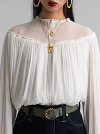 NO PORTE_Gold Color NECKLACE - Gold Color