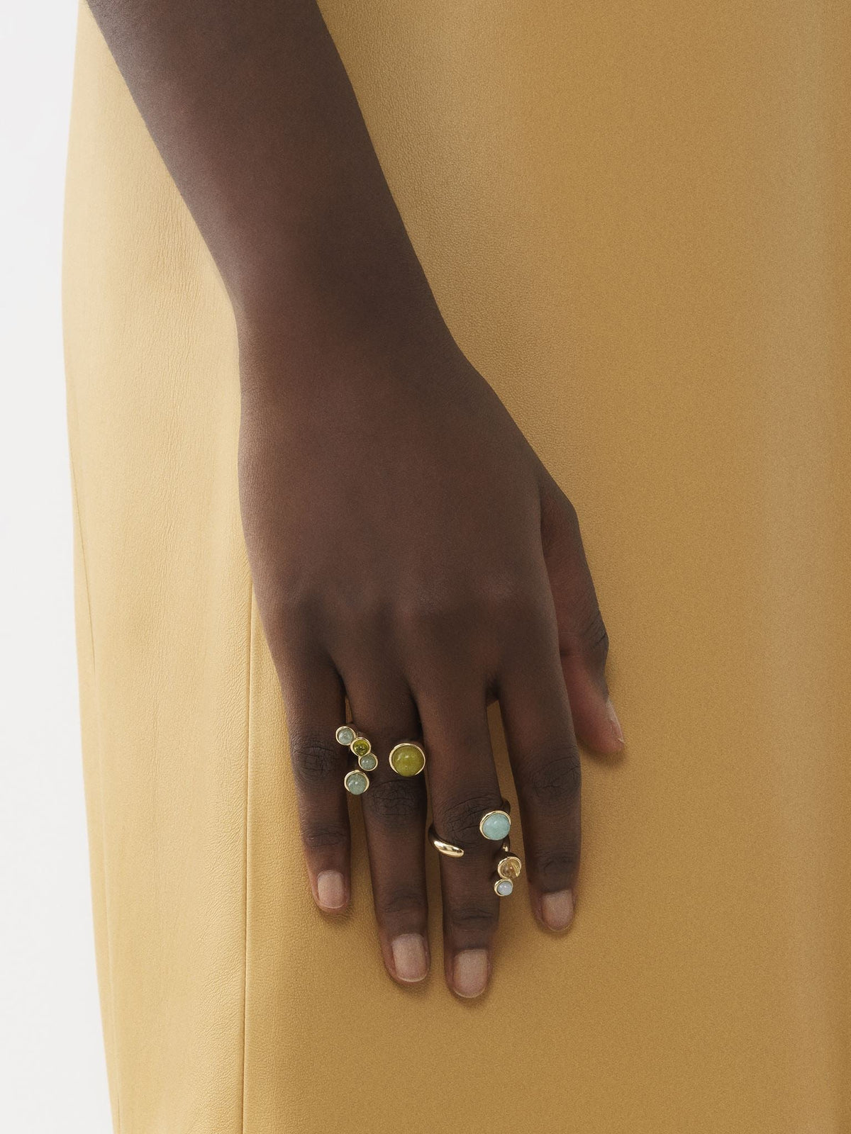 OK PORTE_Bague Zodiac bélier en laiton - Multicolor