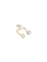 OK PORTE_Bague Zodiac balance en laiton - Multicolor