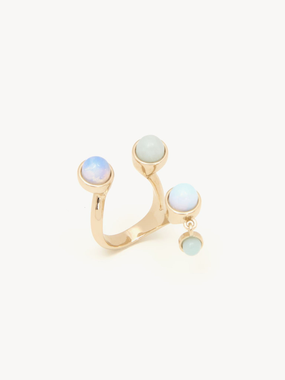 OK PORTE_Bague Zodiac balance en laiton - Multicolor