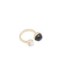 OK PORTE_Bague Zodiac poissons en laiton - Multicolor