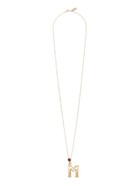 OK PORTE_Collier Alphabet en laiton - Gold Color