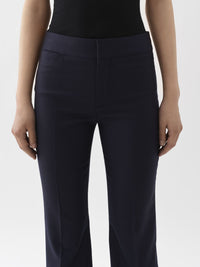 OK PORTE_Pantalon bootcut en laine - Summer Night