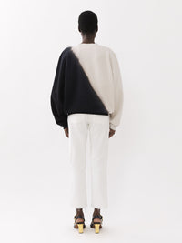 OK PORTE_Pantalon court droit  Masaya - White