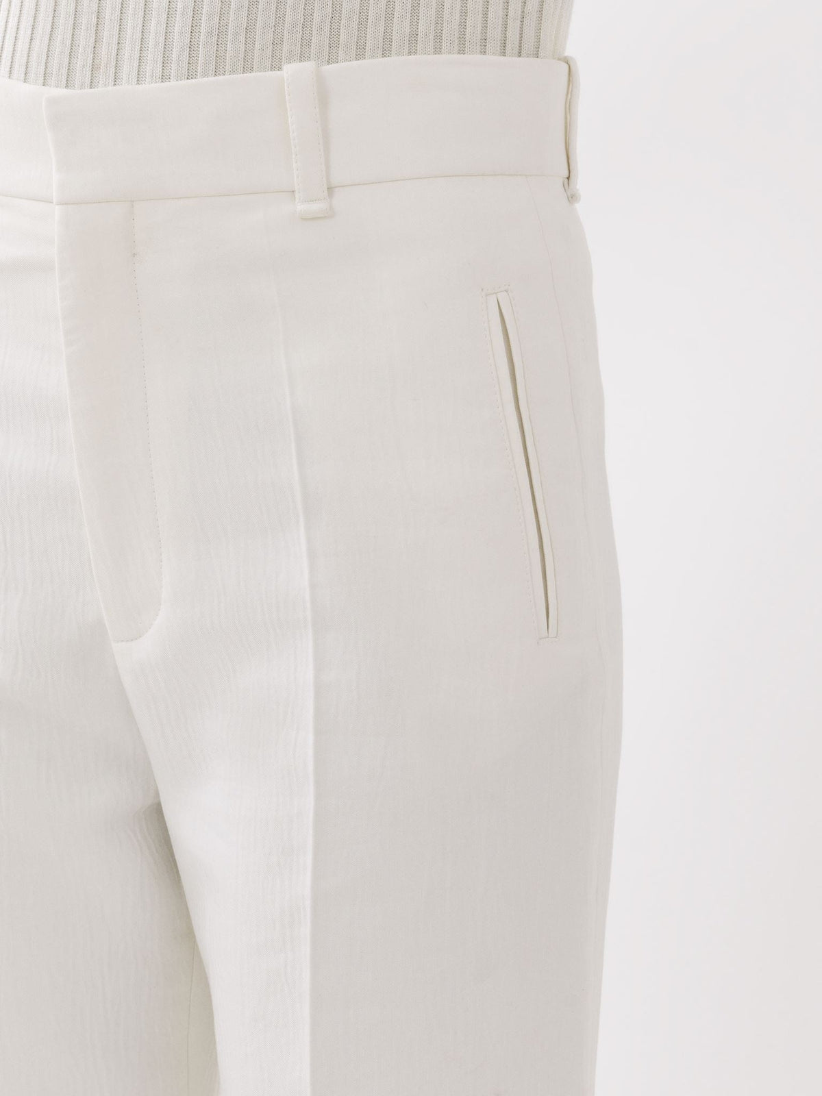 OK PORTE_Pantalon de costume évasé - Buttercream