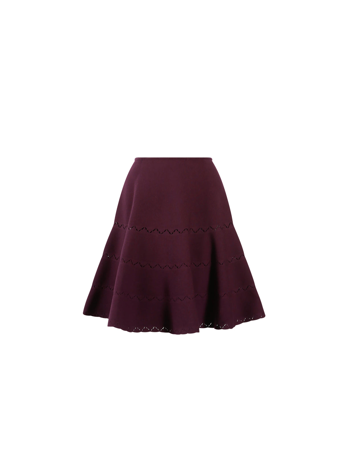 Hinged mesh skirt - Violet