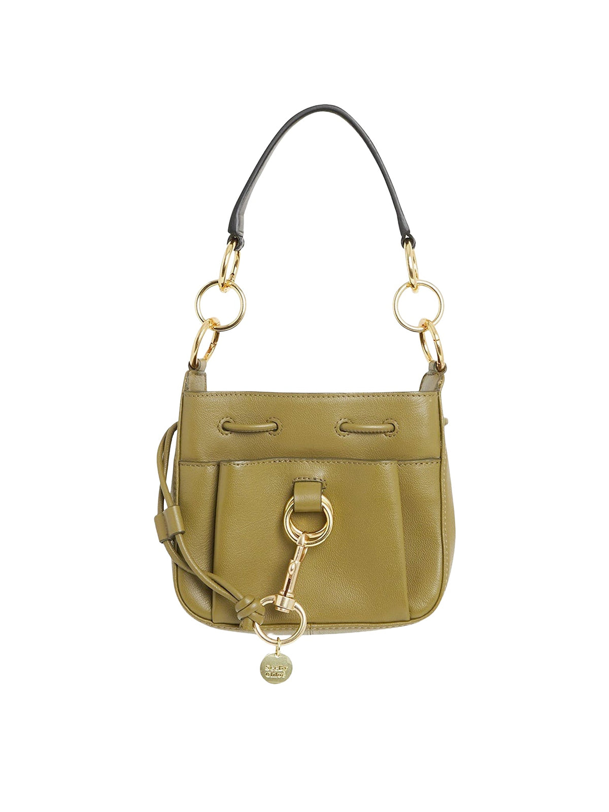 OK PORTE_Sac à main Tony en cuir - Safari Khaki