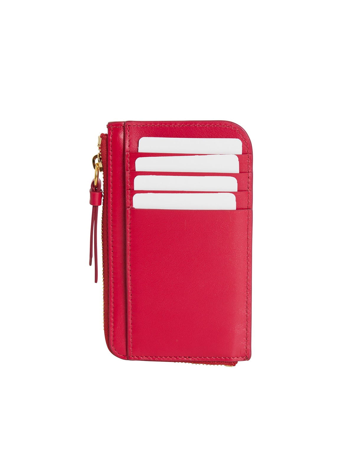 NO PORTE_Porte-cartes Chloé C en cuir - Raspberry