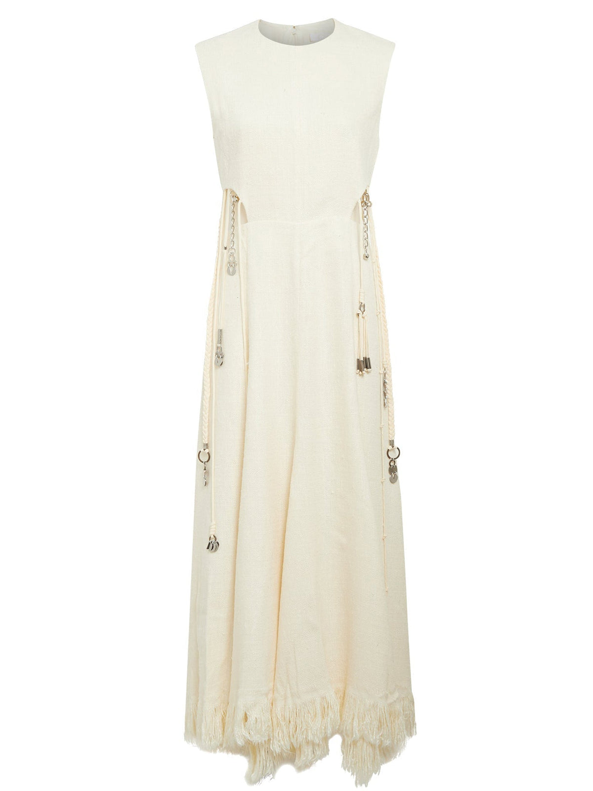 NO PORTE_Robe en soie - Vanilla Ice