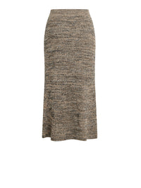 SHOOTING_NO PORTE_Multicolor Beige SKIRT - Multicolor Beige