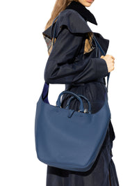 OK PORTE_Sac hobo double porté Deia en cuir - Deep Denim