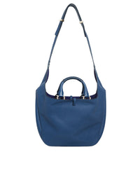 OK PORTE_Sac hobo double porté Deia en cuir - Deep Denim