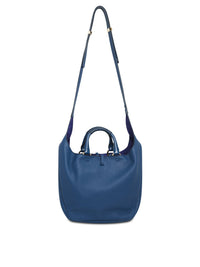 OK PORTE_Sac hobo double porté Deia en cuir - Deep Denim