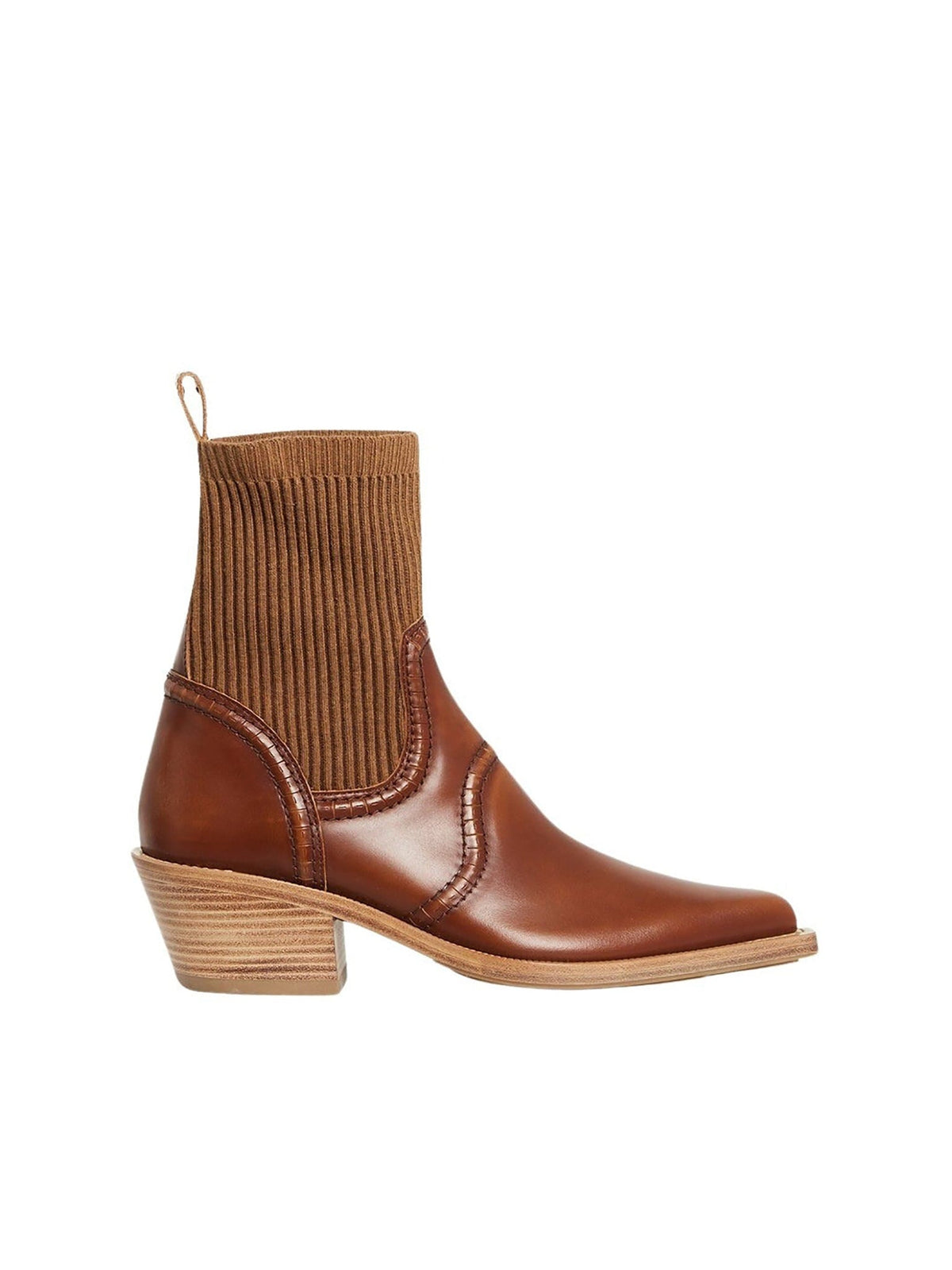 NO PORTE_Tan ANKLE BOOTS - Tan
