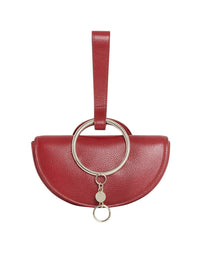 NO PORTE_Sac à main Mara en cuir - Dreamy Red