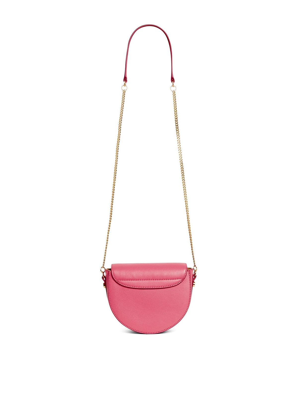 OK PORTE_Sac pochette Mara en cuir - Pushy Pink