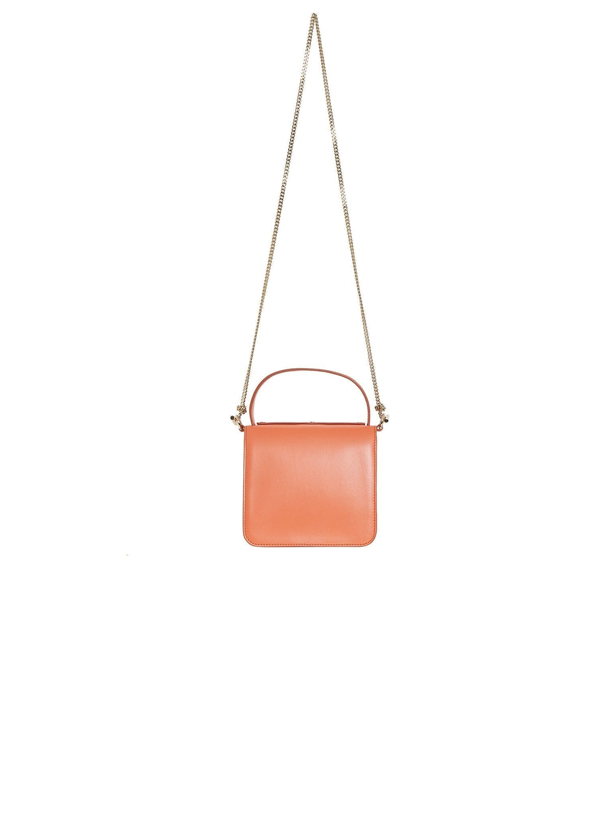 OK PORTE_Petit sac à main Penelope en cuir - Tawny Orange