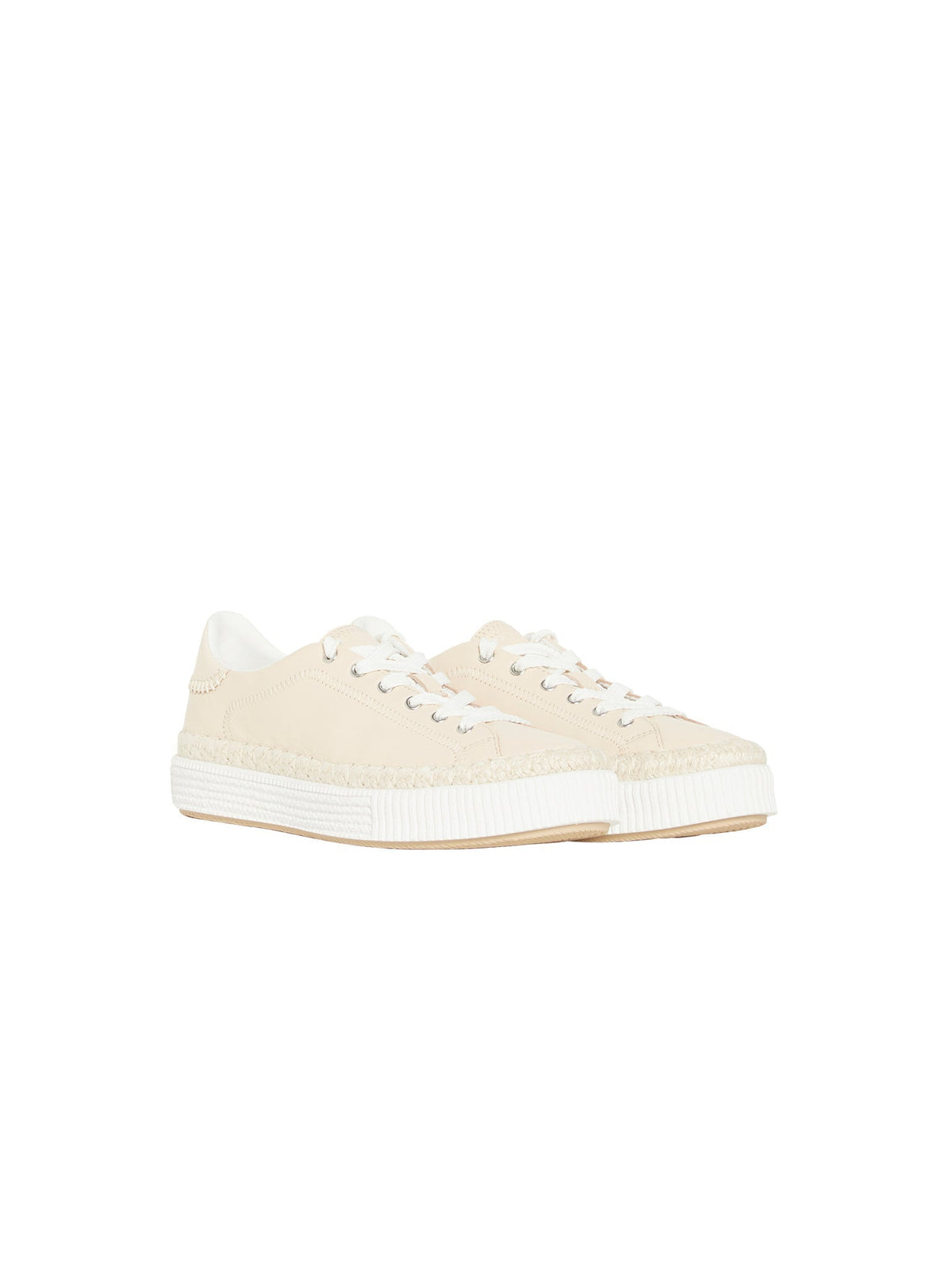 OK PORTE_Sneakers Telma en cuir nappa doux - Delicate Nude