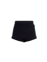 OK PORTE_Short en laine - Classic Navy