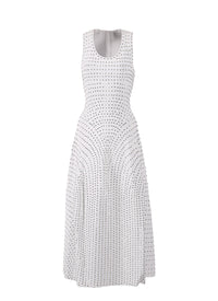 Robe sans manches cloutée Nebuleuse - Blanc Optique