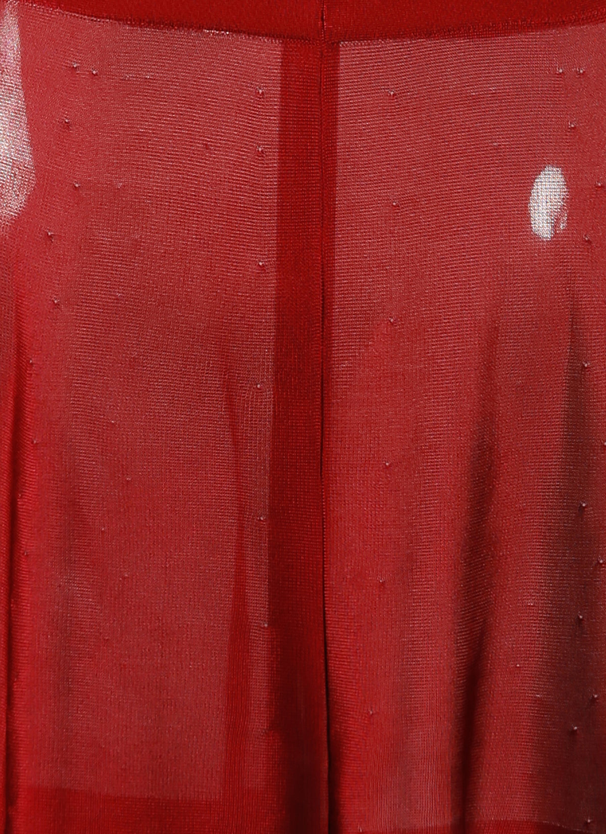 Sheer plain short skirt - Madder