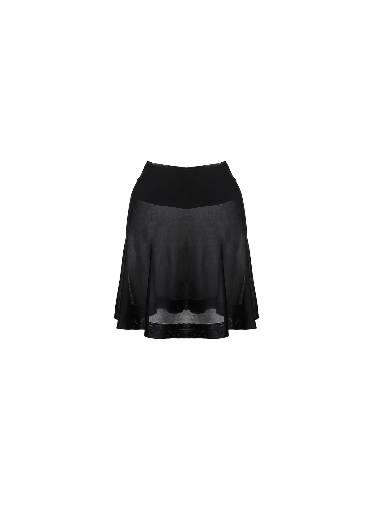 Intime short skirt bottom - Black