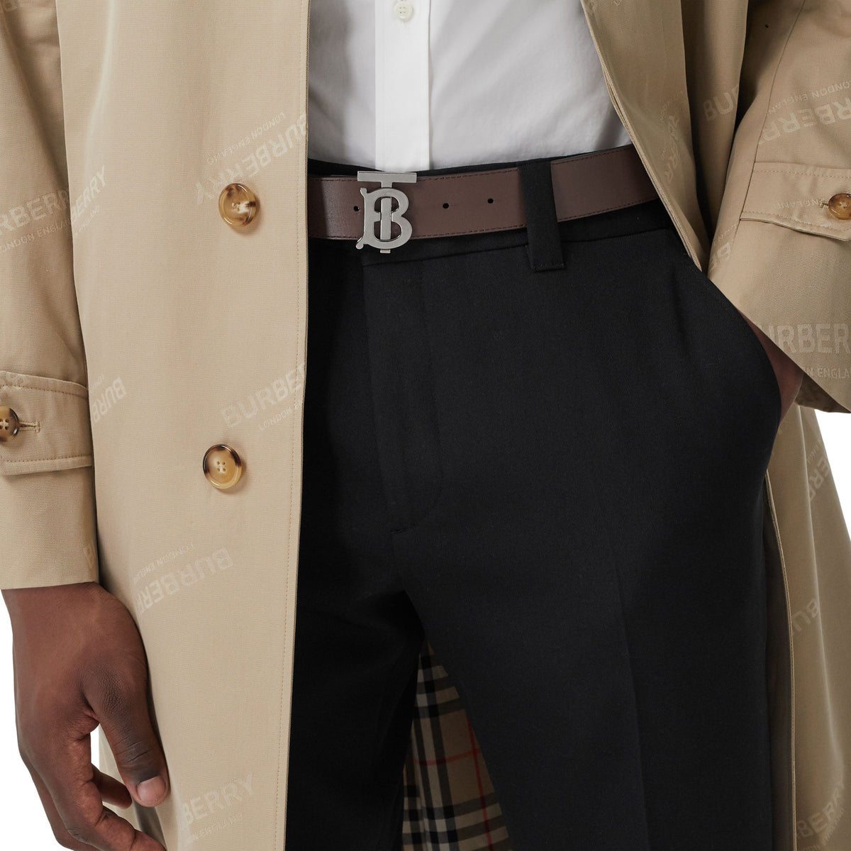 M BELT BLACK / BROWN / SILVER