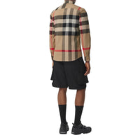 M CASUAL SHIRT LS ARCHIVE BEIGE IP CHK