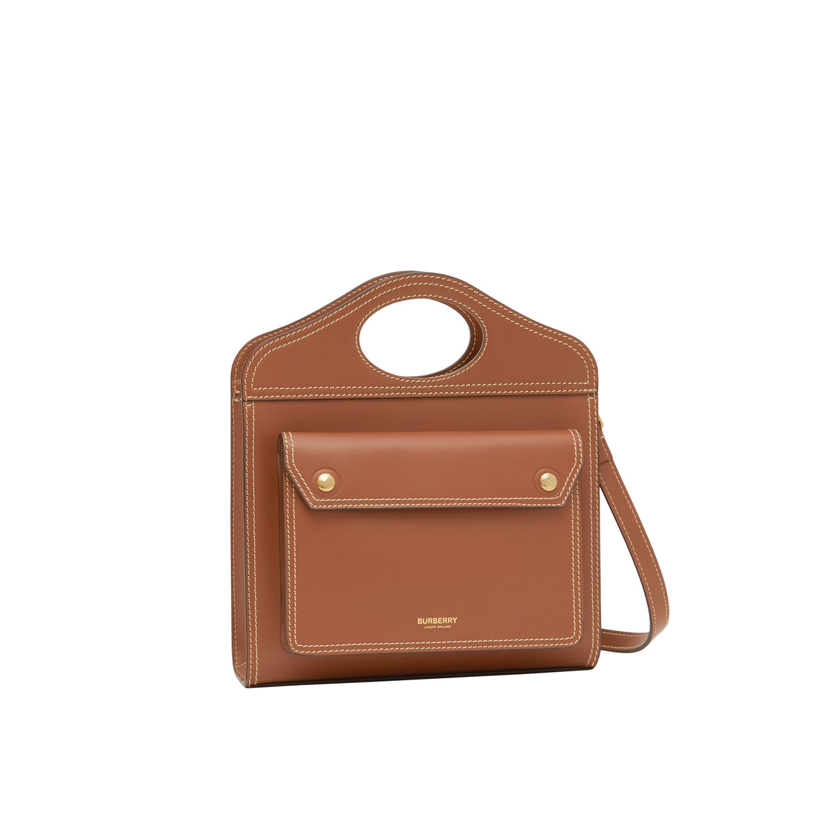 W TOP HANDLE BAG BRUN MALT
