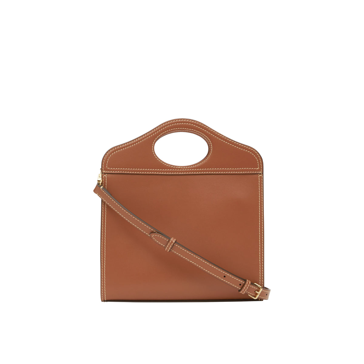 W TOP HANDLE BAG BRUN MALT