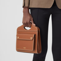 W TOP HANDLE BAG BRUN MALT