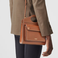 W TOP HANDLE BAG BRUN MALT