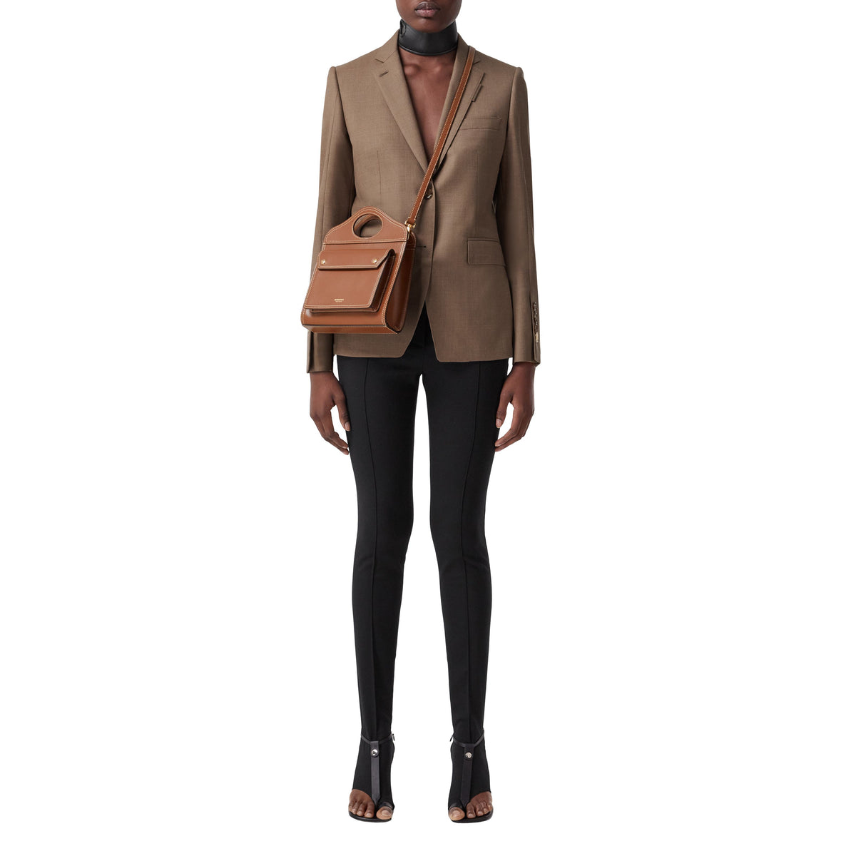W TOP HANDLE BAG BRUN MALT