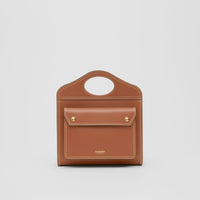 W TOP HANDLE BAG BRUN MALT