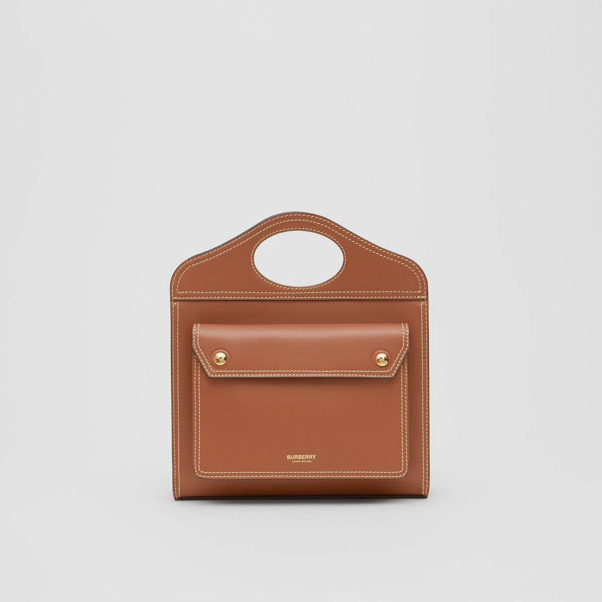 W TOP HANDLE BAG BRUN MALT